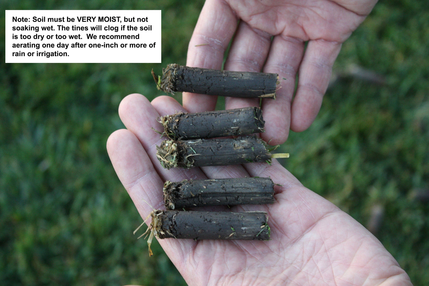 Step 'N Tilt Core Lawn Aerator Version 4 Kit (4.5 Inch Extra Long Coring Tines with Soil Core Container)