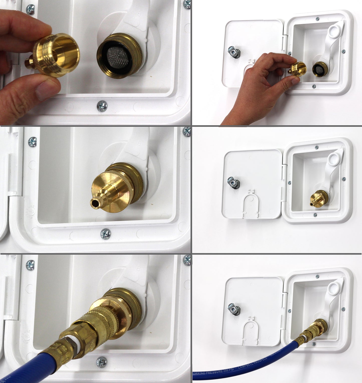 Winterize RV, Boat, Motorhome, Camper, and Travel Trailer: Air Compressor Quick-connect Plug To Male Garden Faucet Blow Out Adapter Fitting (Solid Lead-Free Brass)
