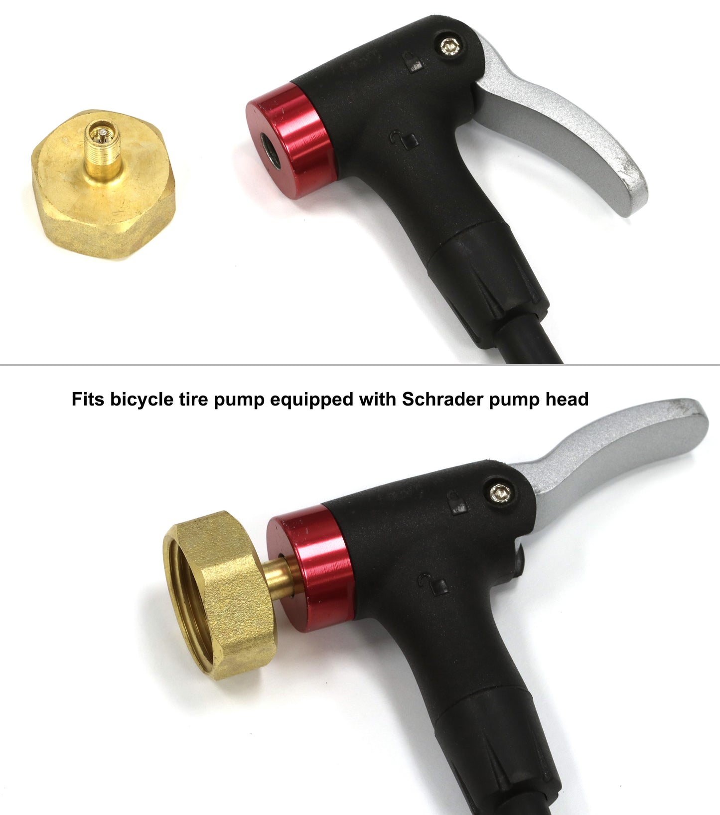 Tire Inflation Schrader Air Valve to Female Garden Hose Faucet | Winterize Blow Out Adapter Fitting
