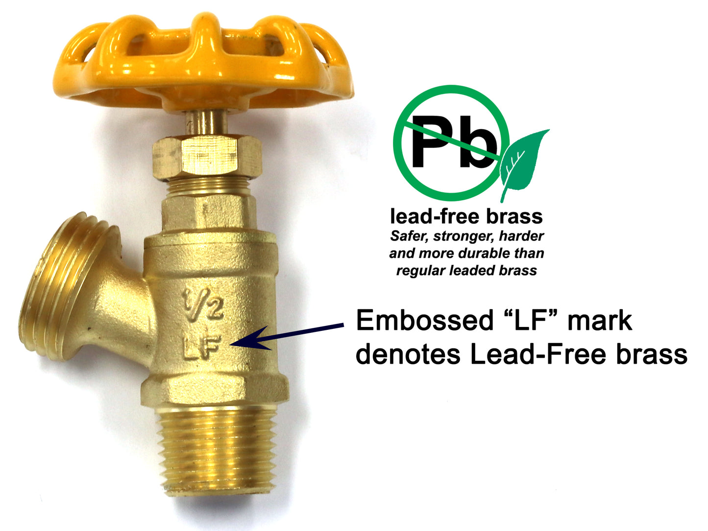 Sprinkler Garden Faucet with 1/2" MNPT Connection