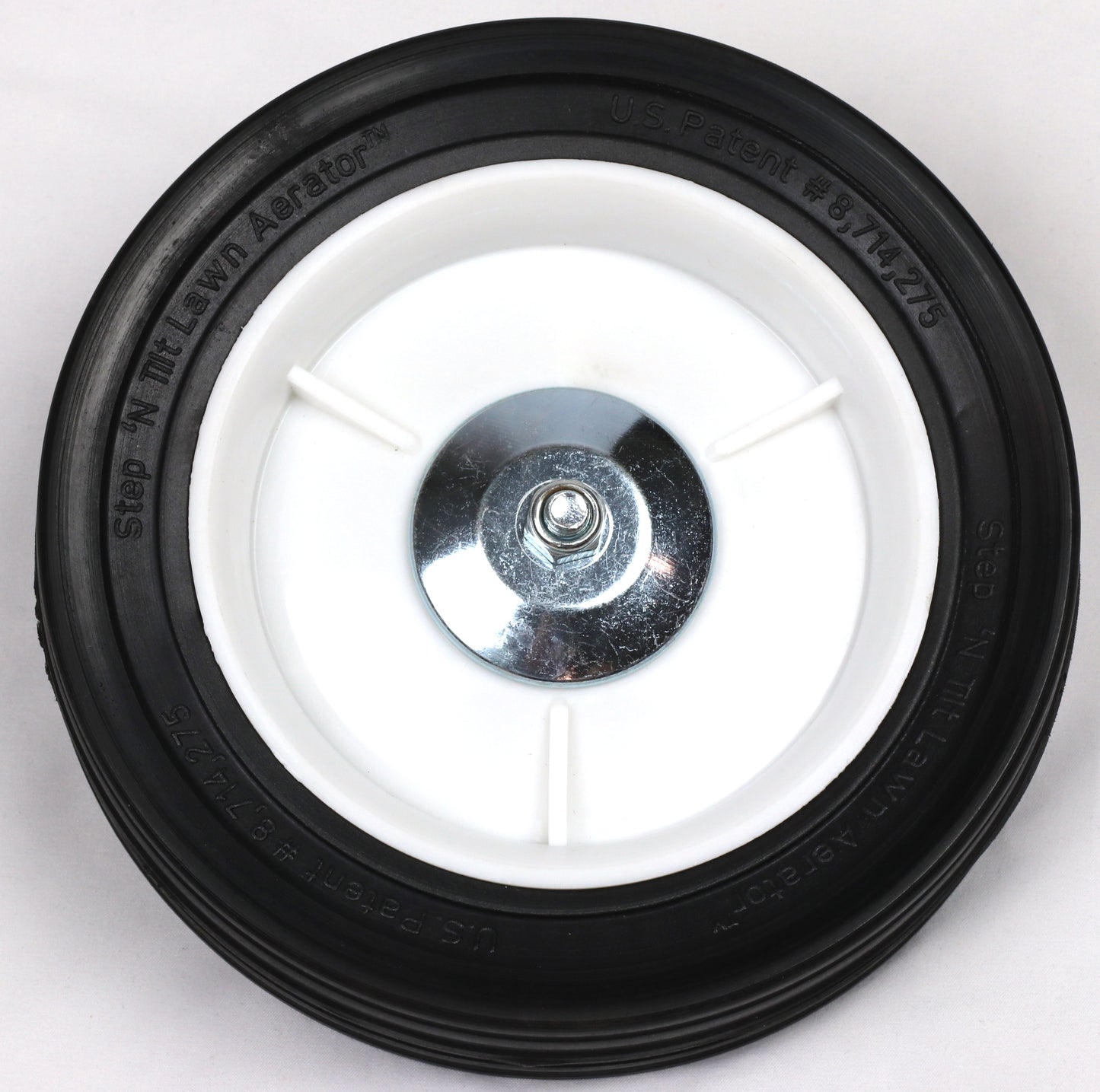 Step 'N Tilt Core Lawn Aerator Version 3 (Replacement Part: Wheel Assembly, Qty:1)