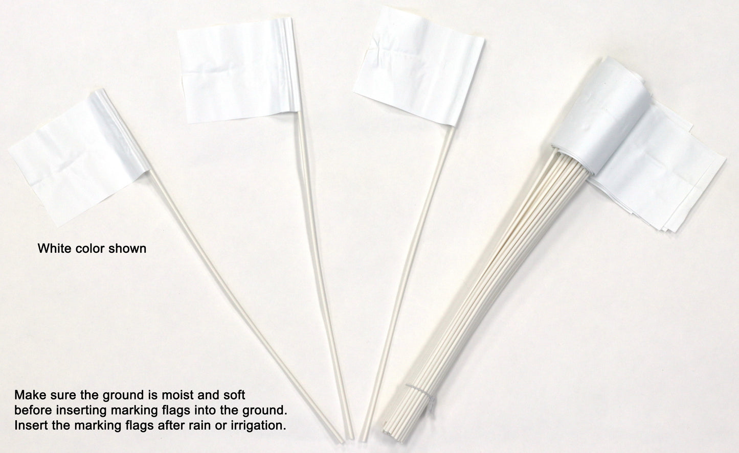 Stake Flags for Marking Sprinkler Heads and Other Objects