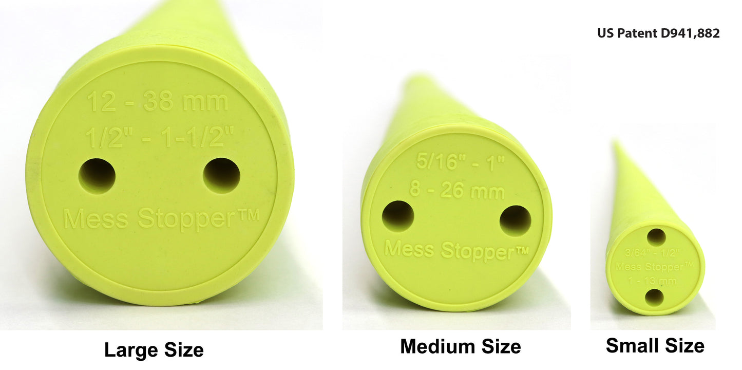Mess Stopper™, 4 Large, 4 Medium, 4 Small Sizes, Round