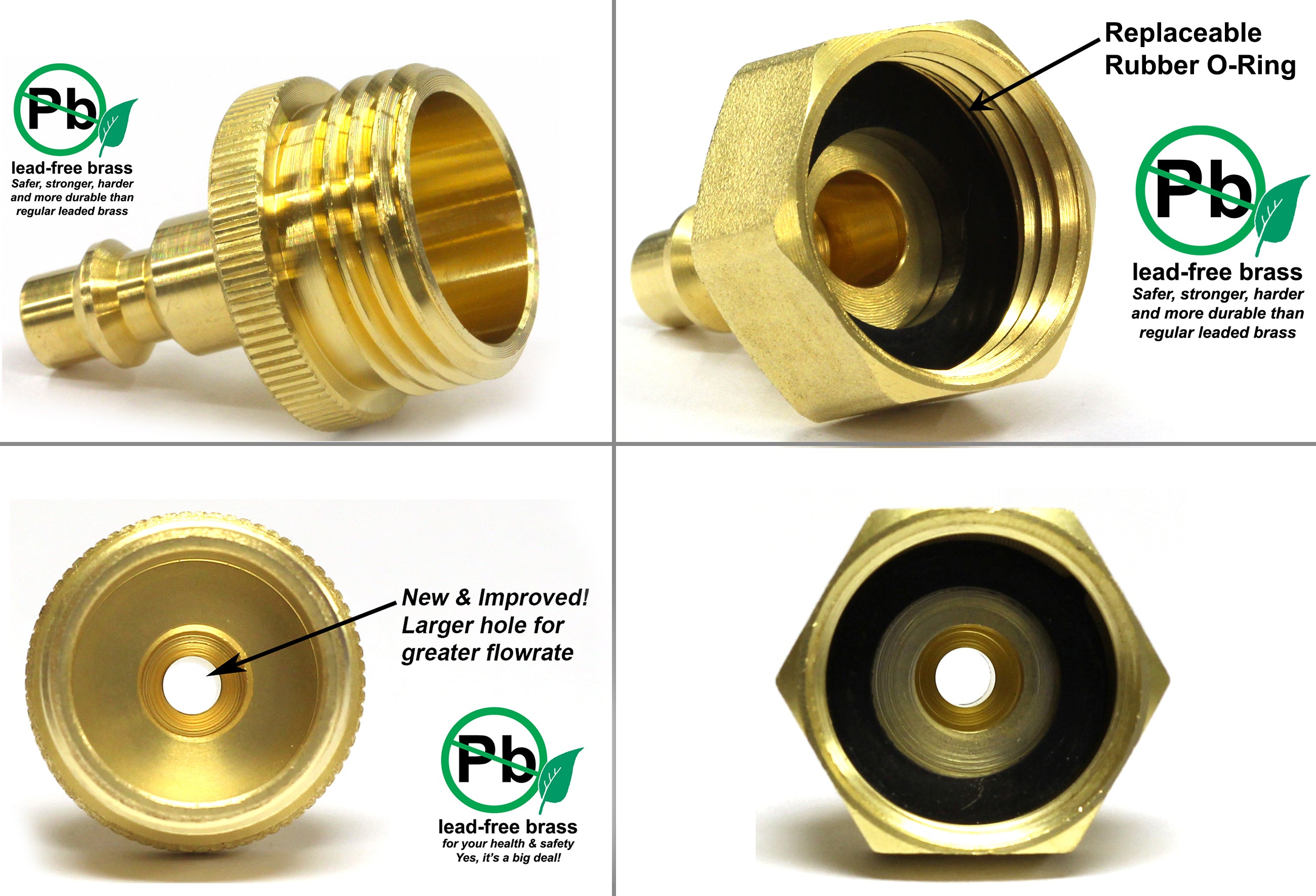 Water Blowout Quick Connect Plug Fittings for Air Compressor, Winteriz ...