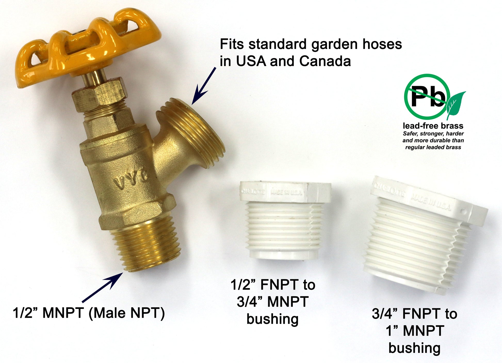 outdoorfaucet - What type of water pipe and bushing is this called